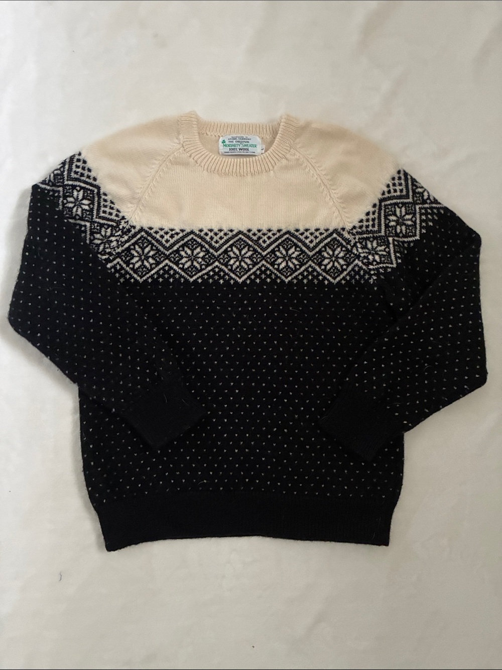 Moriarty Wool Sweater Vintage  100% Wool sweater